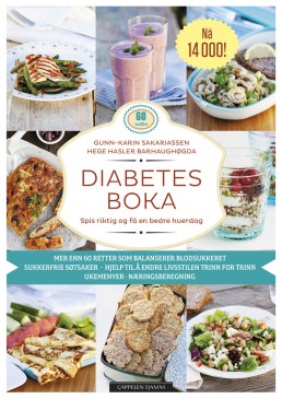 Bilde av Omslag på Diabetesboka - spis riktig og bli frisk