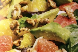 Vintersalat med sitrusfrukter